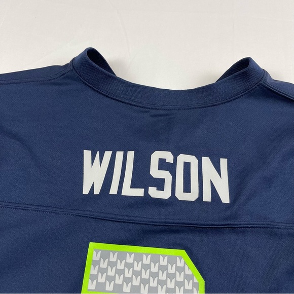 NFL Seattle Seahawks Russell Wilson Kids Football Jersey Youth Boys L (14/16) - Picture 11 of 13